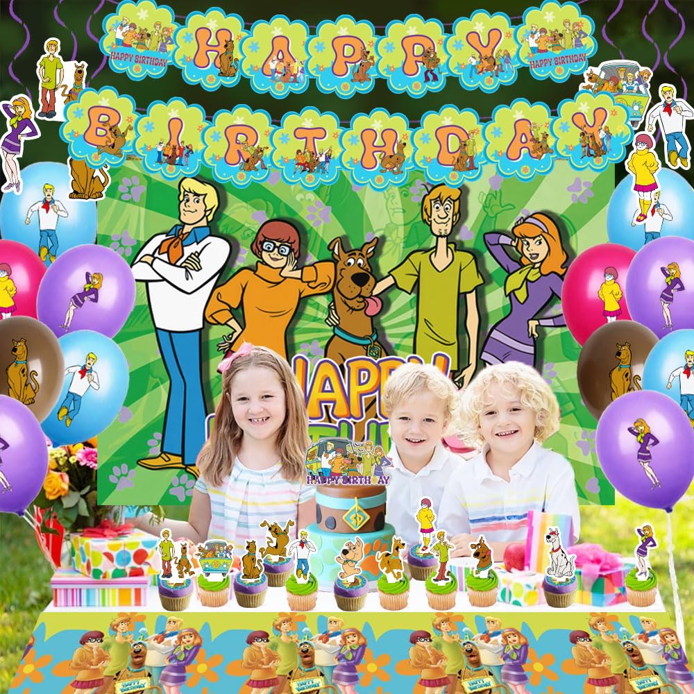 GOTOFUN dog birthday balloons brighten indoor party spaces