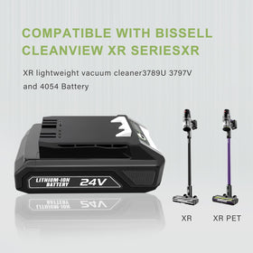 GOXX battery compatible with Bisel Cleanview XR vacuums for easy replacement