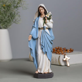 Grace4Joy Catholic statue for home or office display
