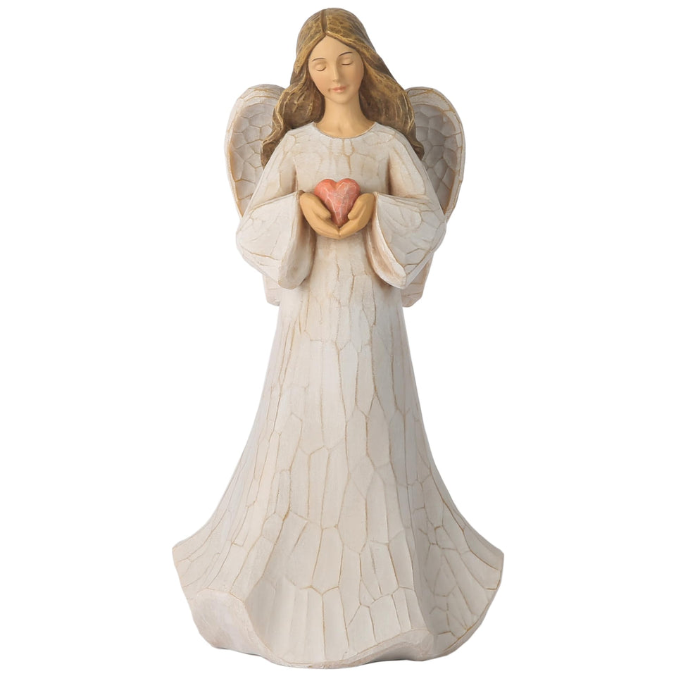 Grace4Joy Guardian Angel Figurine praying—serene home decor centerpiece for calm spaces