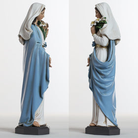 Grace4Joy hand-painted Mary statue with layered colors