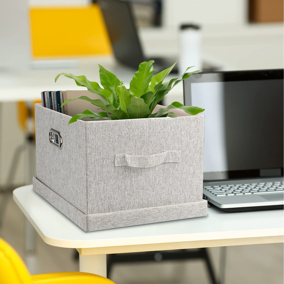 Graciadeco bins suited for bedroom or office to keep spaces tidy.