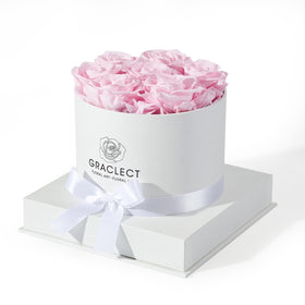 Graclect preserved rose box with seven blooms for a lasting romantic gift.