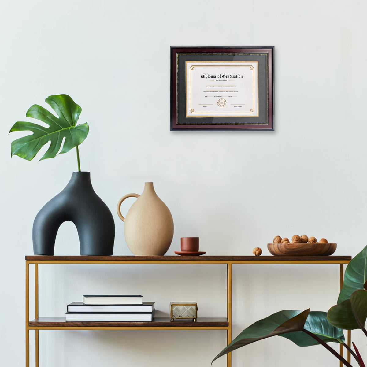 GraduatePro diploma package idea with multiple graduation display options.