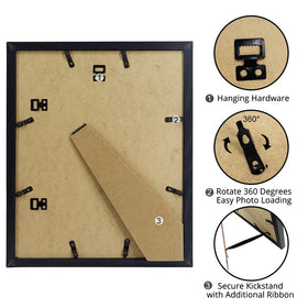GraduatePro backboard design supports secure photo placement and easy loading.