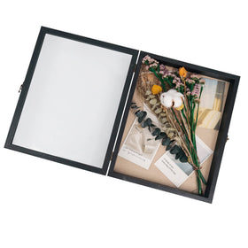 GraduatePro rustic black frame back view shows easy wall mounting.