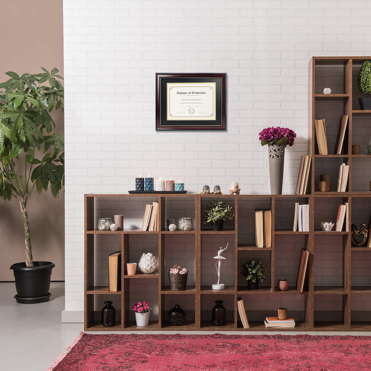 GraduatePro wall-mount horizontal frame shown in a professional setting.