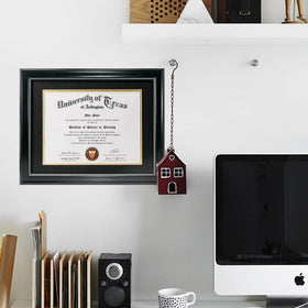 GraduationMall 11x14 frame without mat for diplomas on wall