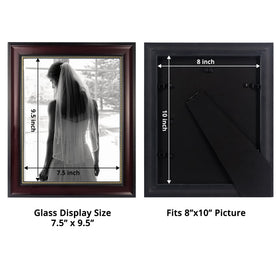 GraduationMall 8x10 frame with easel-back for tabletop display.