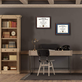 GraduationMall 11x14 frame without mat offers clean wall display