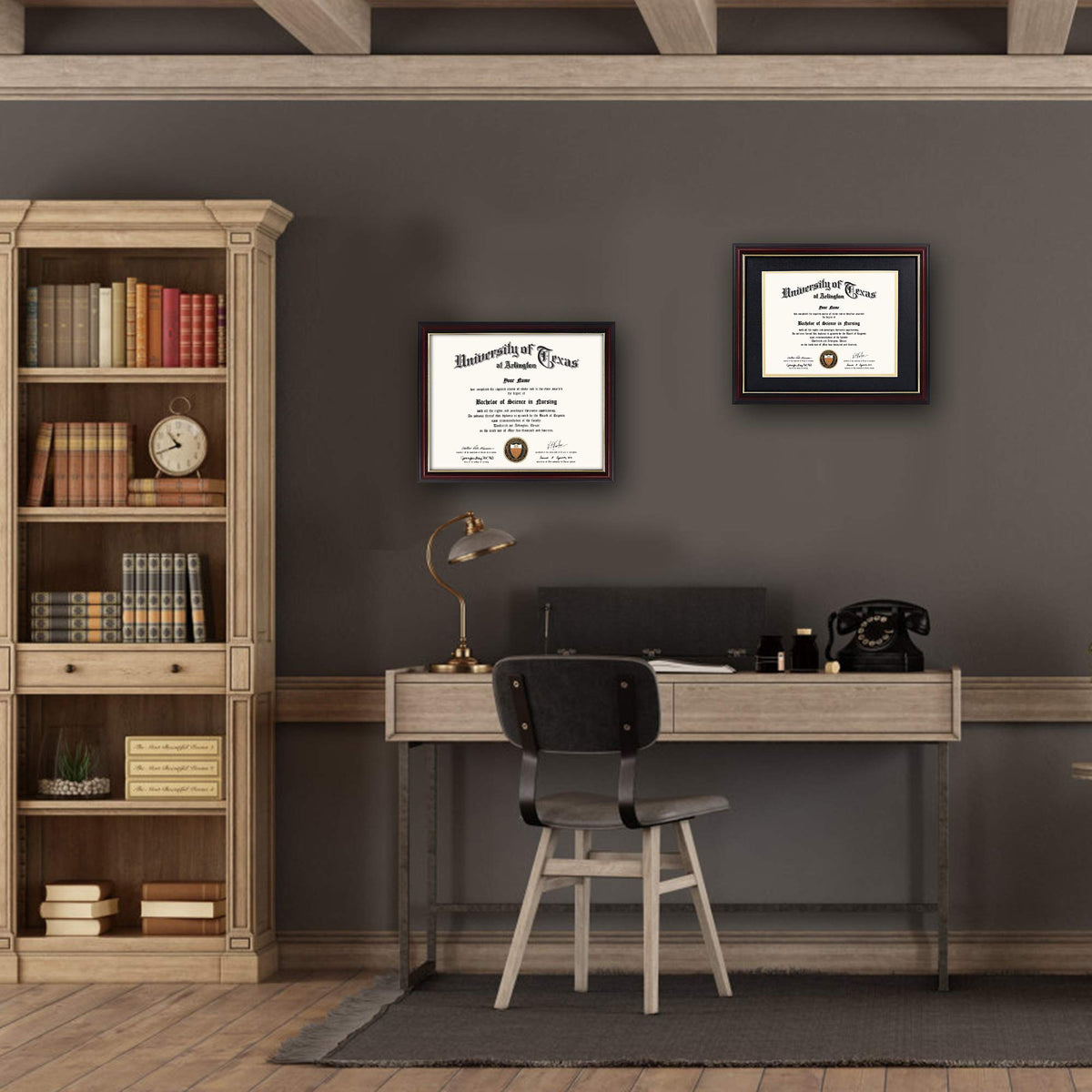 GraduationMall 11x14 diploma frame without mat for clean presentation