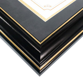 GraduationMall tempered glass close-up shows clear protection for documents