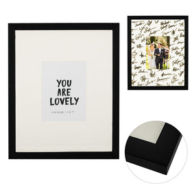 GraduationMall clear plexiglass front protecting photos