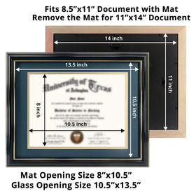 GraduationMall solid wood construction delivers sturdy durability and a premium feel.