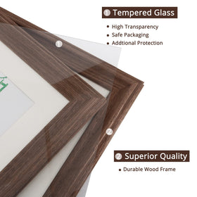 GraduationMall UV protection acrylic panel helps guard photos against dust.