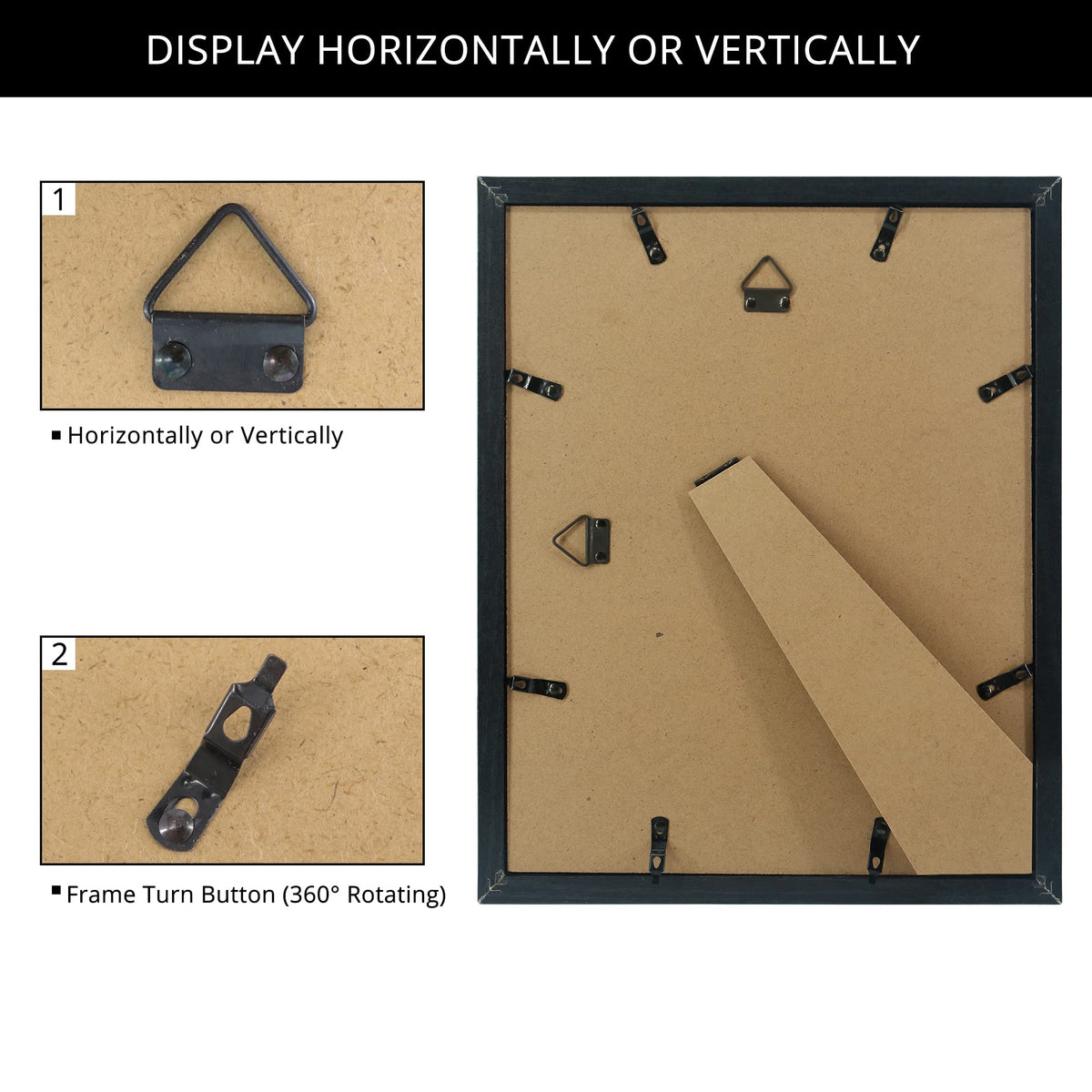 GraduationMall frame mounted on wall or placed on desk