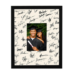 GraduationMall white mat in frame for 5x7 photo display