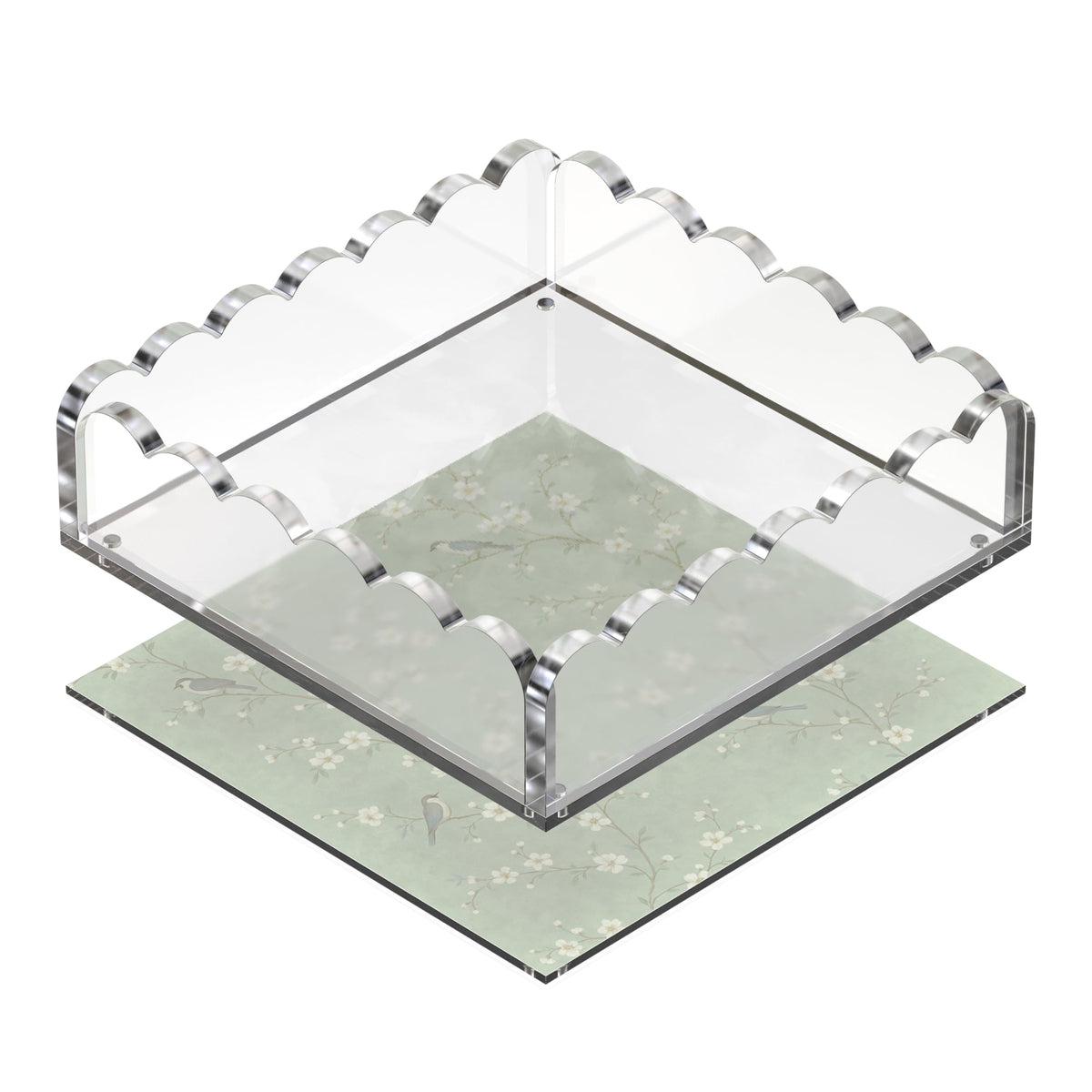 GRAHAM DESIGN magnetic mat keeps photos and keepsakes in place for easy swapping.