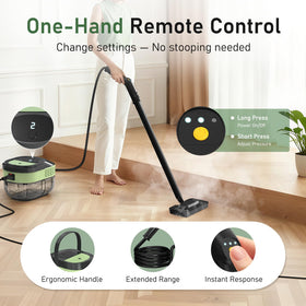 Granarbol 221°F steam at 3.5 bar tackles grime without chemicals