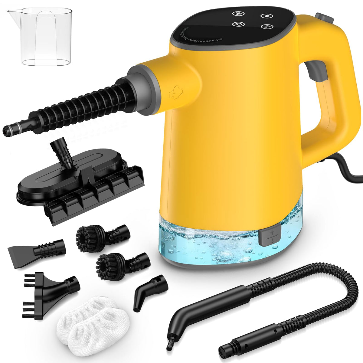 Granarbol steam cleaner compact design for quick home cleaning tasks.
