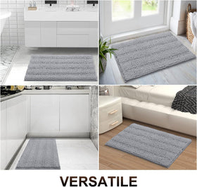 Grandaily large 36x24 rug welcomes feet with plush warmth