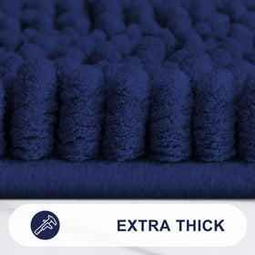 Grandaily non-slip backing provides secure grip on wet bathroom floors.