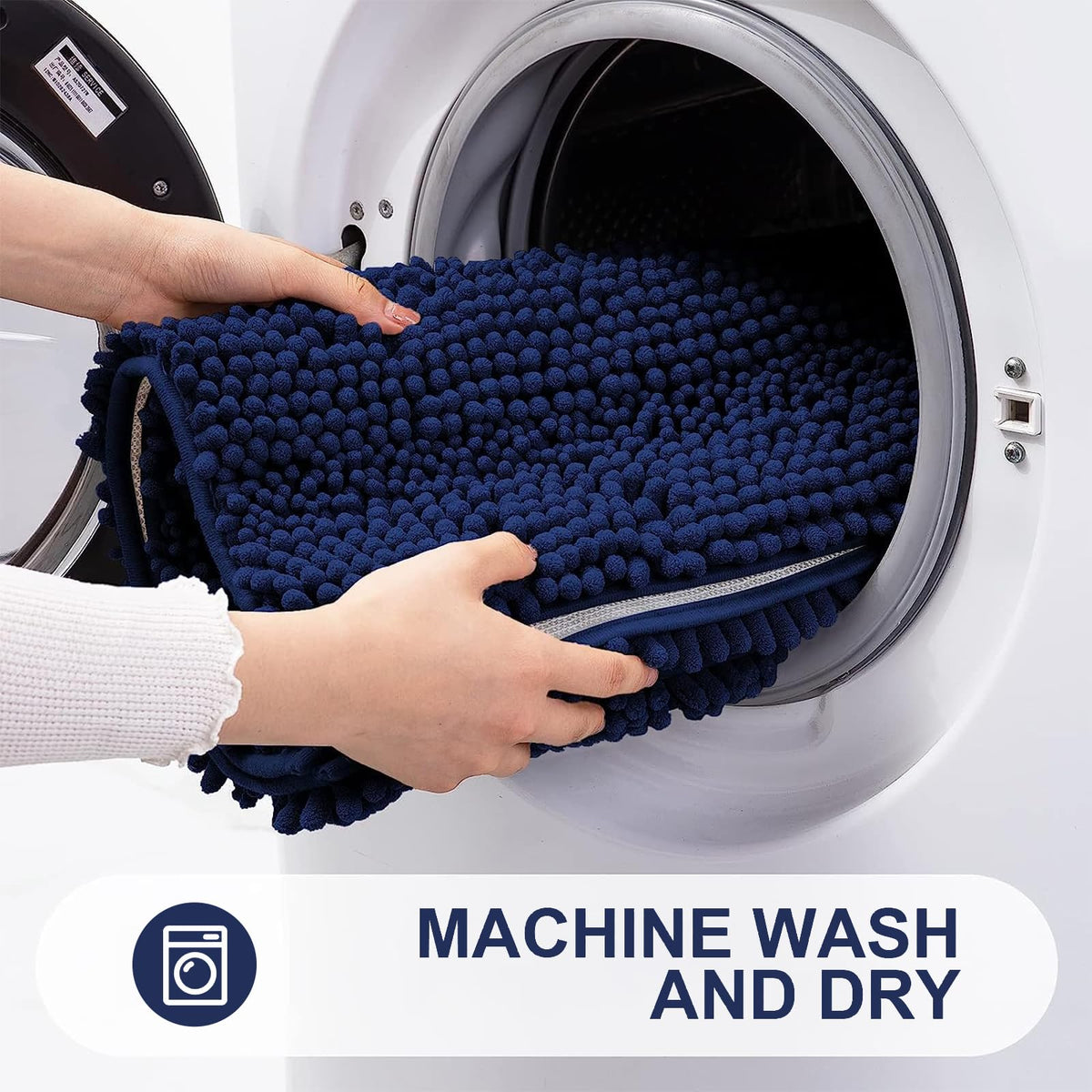 Grandaily plush shaggy texture delivers cozy underfoot comfort.