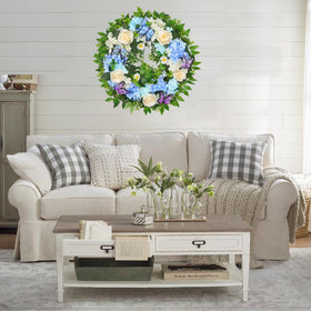 Grandeal front-door wreath for indoor or outdoor use on porch or window