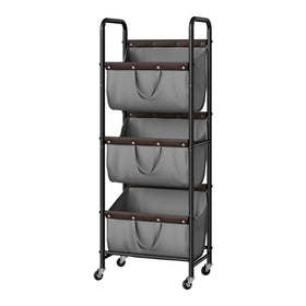 GRANNY SAYS 3-tier sorter front view highlights space-saving organization.