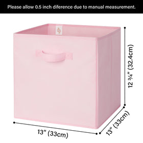 GRANNY SAYS pink cube storage stackable design saves space