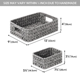GRANNY SAYS entryway basket set ideal for keys and mail.