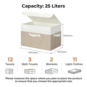 GRANNY SAYS foldable box, flat when not in use, space saver.