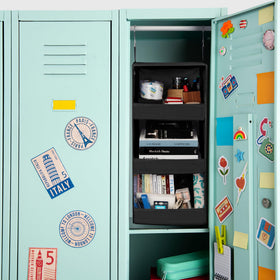GRANNY SAYS hanging closet shelf two-pack ready for double the storage in any room.