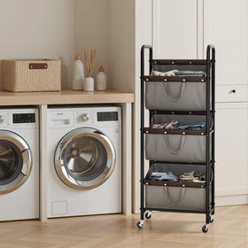 GRANNY SAYS 120L capacity emphasizes ample laundry storage.