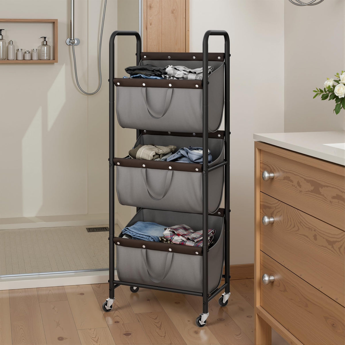 GRANNY SAYS washable liners image highlights easy cleaning and freshness.