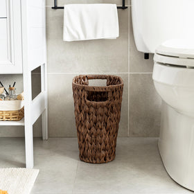 GRANNY SAYS durable frame wicker waste basket for long-lasting use.