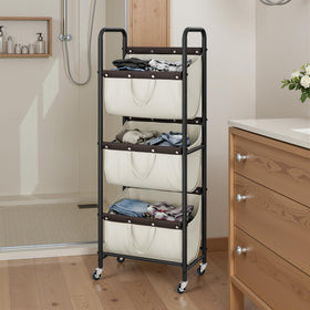 GRANNY SAYS dorm-use setup; compact and portable laundry solution.
