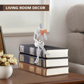 GRAPMKTG pulp-reading-women-statue enhances bedroom ambiance with elegant charm