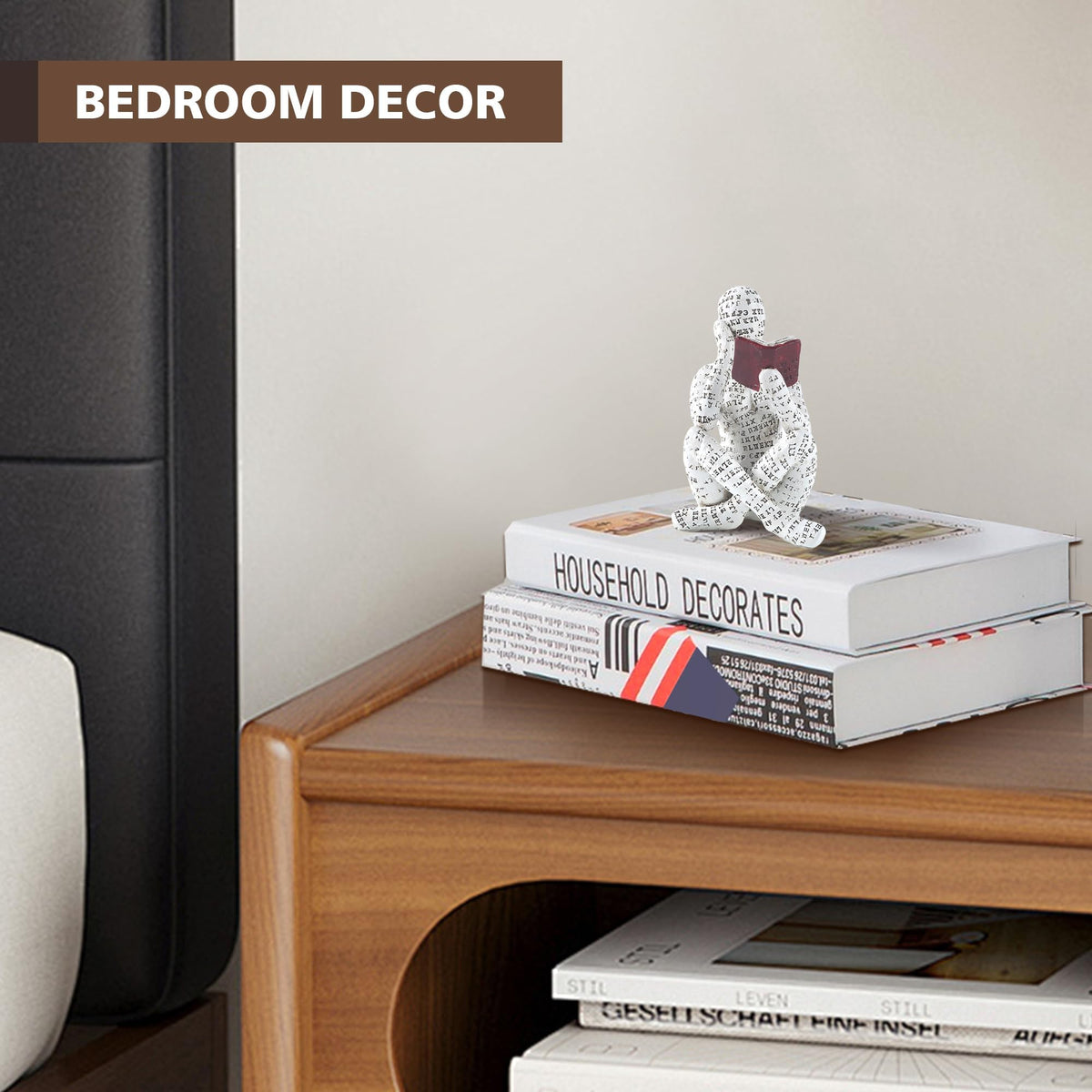 GRAPMKTG resin-crafted figure provides durable, timeless shelf appeal