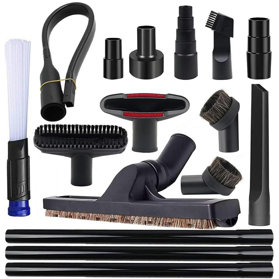 GREAPA 16-piece universal vacuum attachments kit packaged for versatile cleaning tasks.