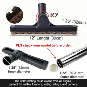 GREAPA 17.7-inch extension wand shown for long-reach cleaning.