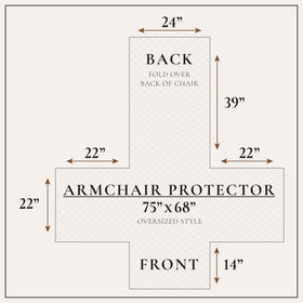 Great Bay Home microfiber recliner protector offers soft, durable surface.