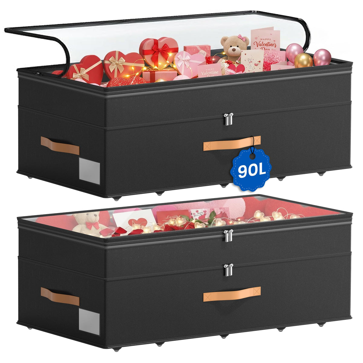 Great Dachong underbed storage with wheels rolling for easy access