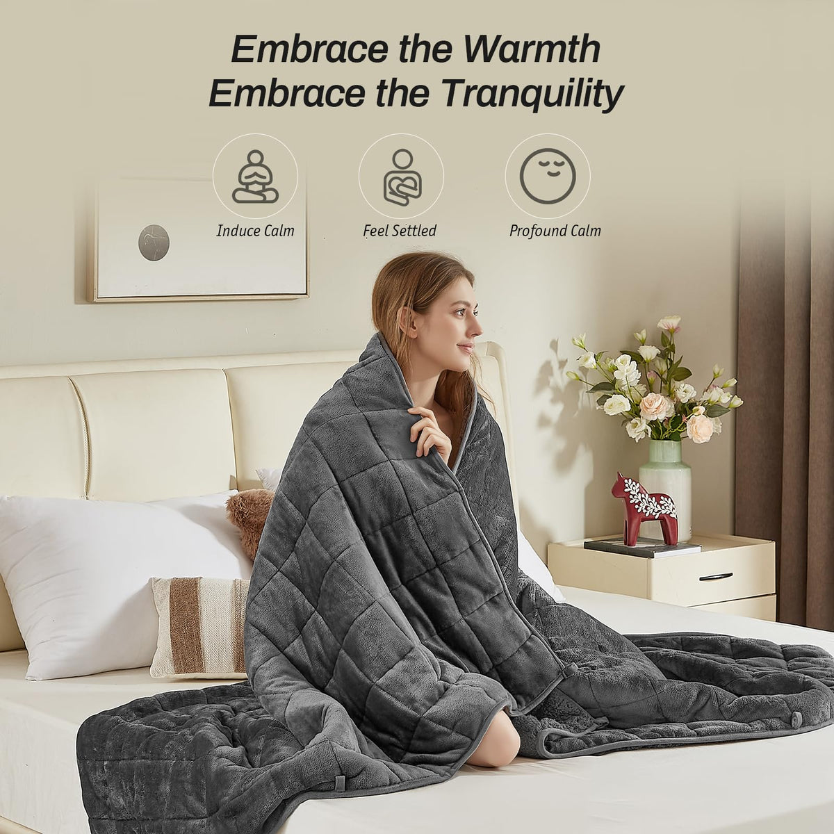 Great Daxing Sherpa fleece blanket seven-layer design visible in cross-section detail.
