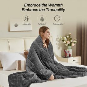 Great Daxing Sherpa fleece blanket seven-layer design visible in cross-section detail.