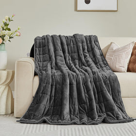 Great Daxing Sherpa fleece blanket on a couch highlights cozy nap-time comfort.