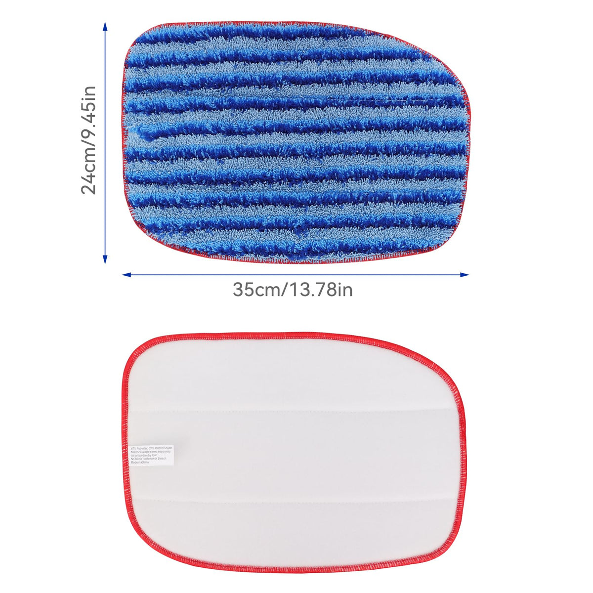 GreeSuit MC1375/MC1385 compatible pads fit McCulloch steam cleaners.