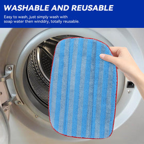 GreeSuit six-pack mop pads for home or commercial cleaning tasks.