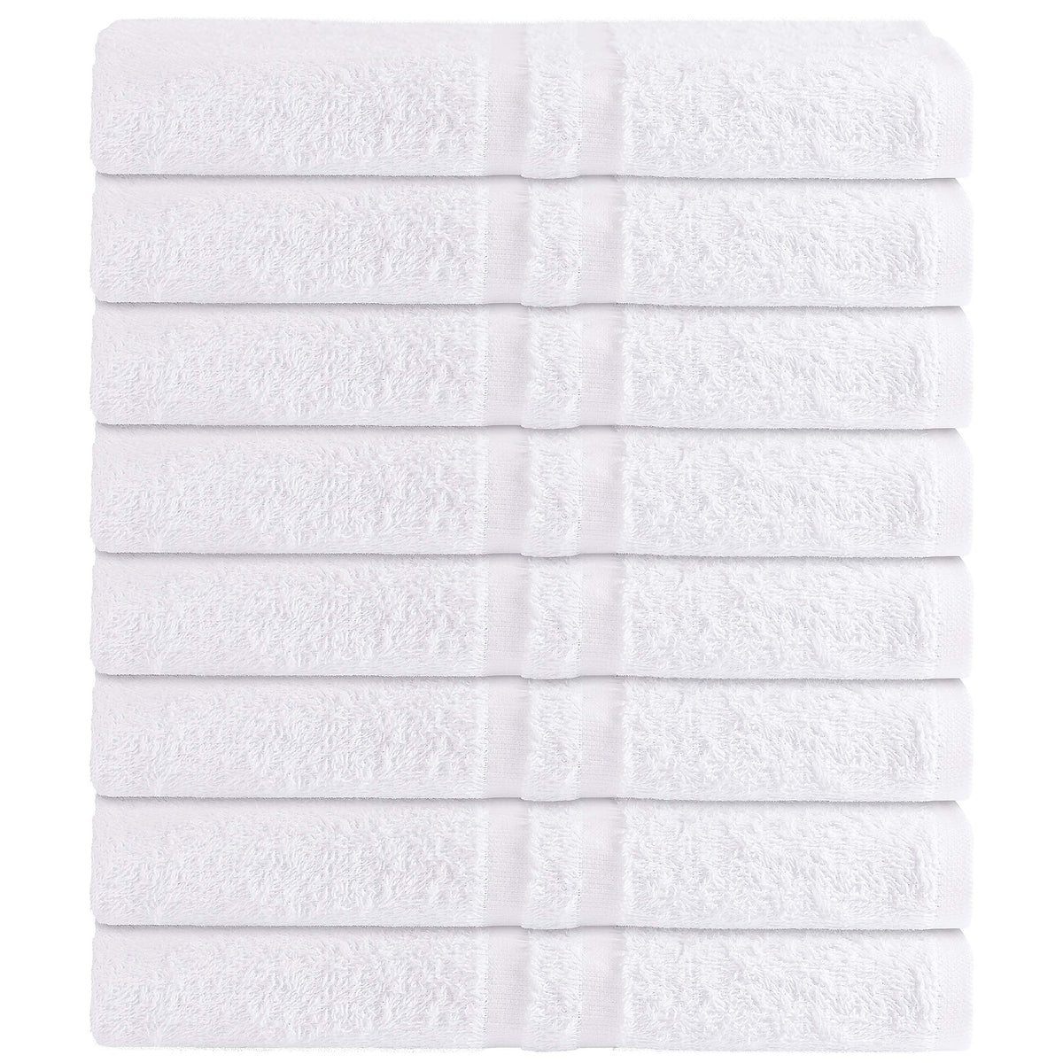 GREEN LIFESTYLE luxury bath towel in white with plush softness for daily use
