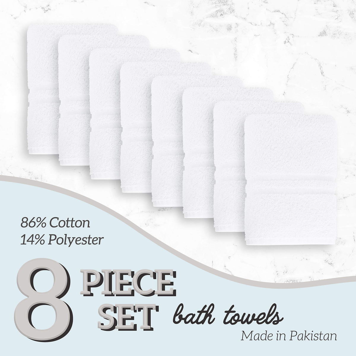 GREEN LIFESTYLE towel displaying soft plush feel suitable for spa routines
